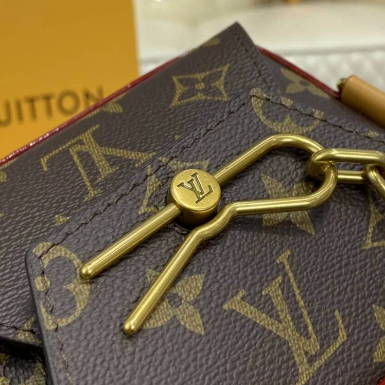 Replica bags lv Adjustabl LV Monogram Milk Box