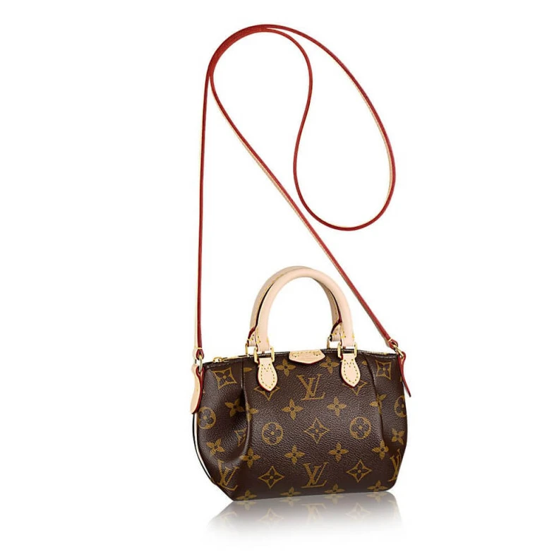 Natural c LV Monogram Nano Turenne
