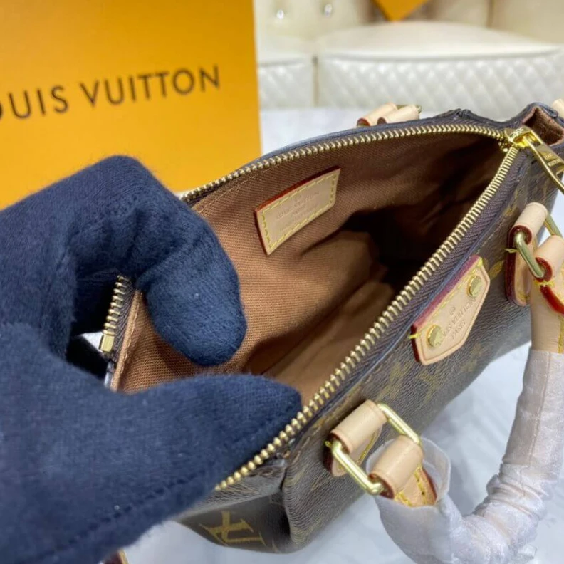 Replica bags lv Natural c LV Monogram Nano Turenne