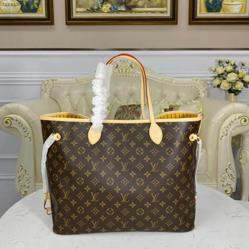Replica bag Monogram Louis Vuitton Monogram Neverfull GM Yellow