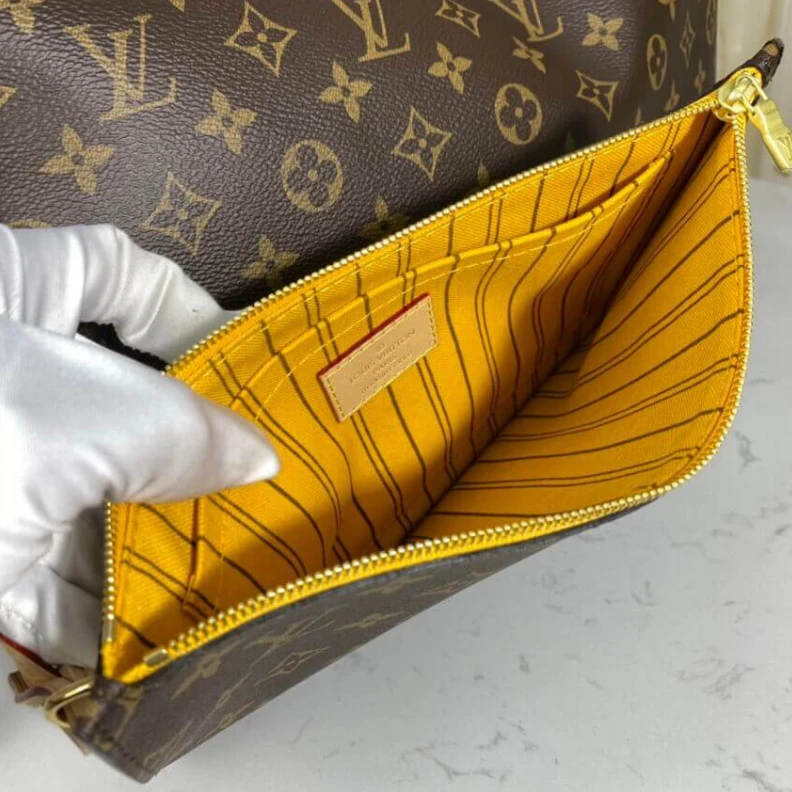 Replica bag Monogram Louis Vuitton Monogram Neverfull GM Yellow