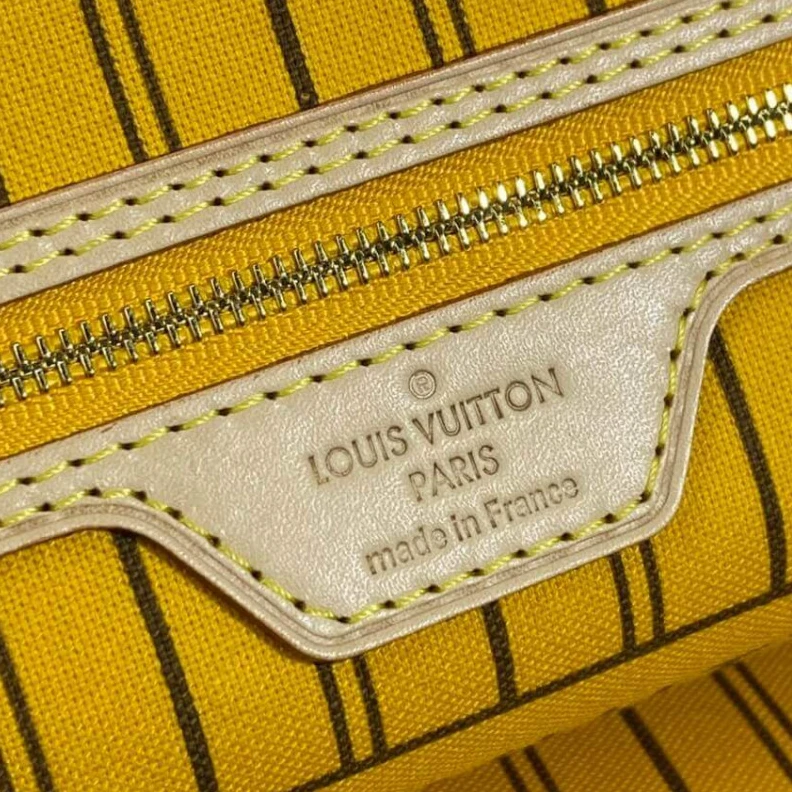 Replica bag Monogram Louis Vuitton Monogram Neverfull GM Yellow