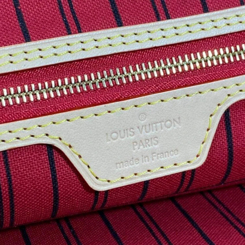 Top lv Flat, tex Louis Vuitton Monogram Neverfull MM Cherry