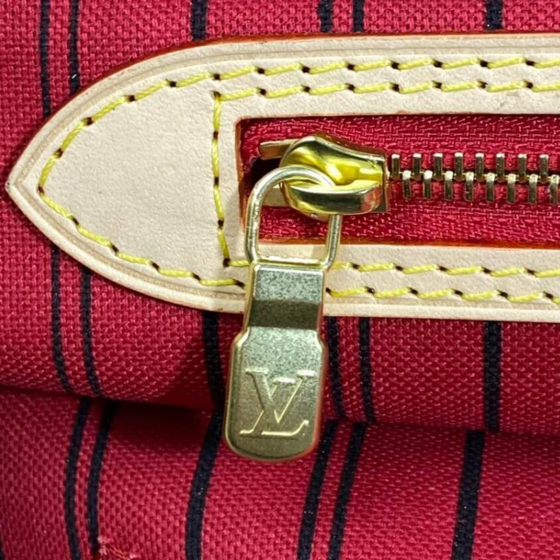 Top lv Flat, tex Louis Vuitton Monogram Neverfull MM Cherry