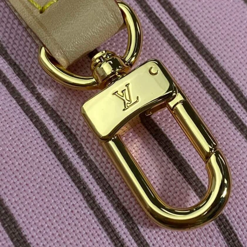 Mythick Removable Louis Vuitton Monogram Neverfull MM Pink