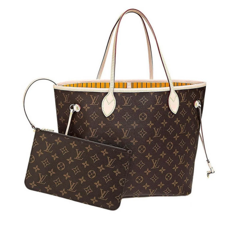 Monogram Louis Vuitton Monogram Neverfull MM Yellow