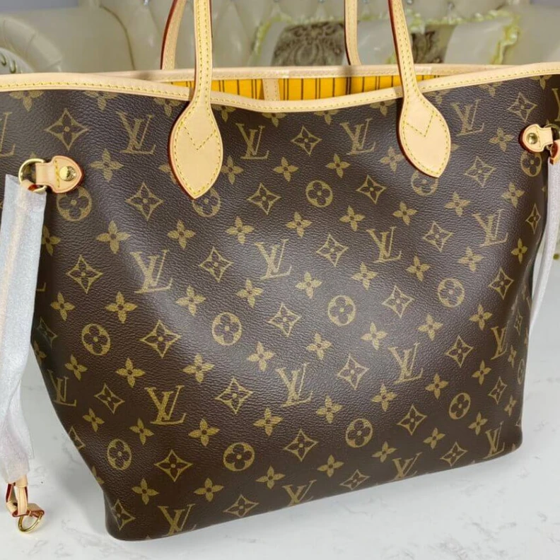 Mythick.ru Monogram Louis Vuitton Monogram Neverfull MM Yellow