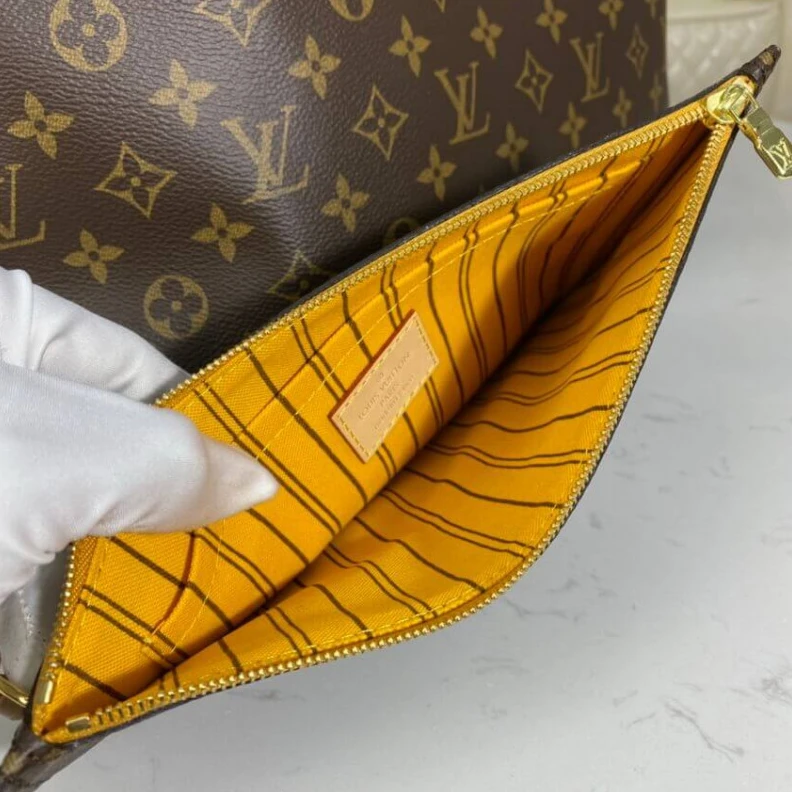 Mythick.ru Monogram Louis Vuitton Monogram Neverfull MM Yellow