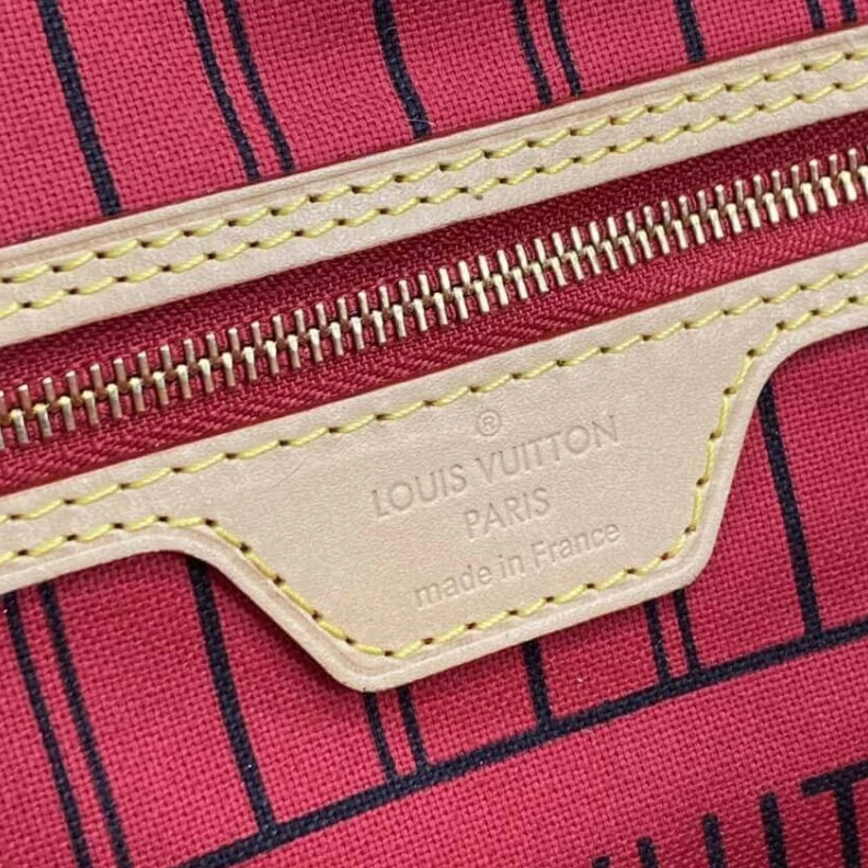 Top lv 29 x 22 x Louis Vuitton Monogram Neverfull PM Red