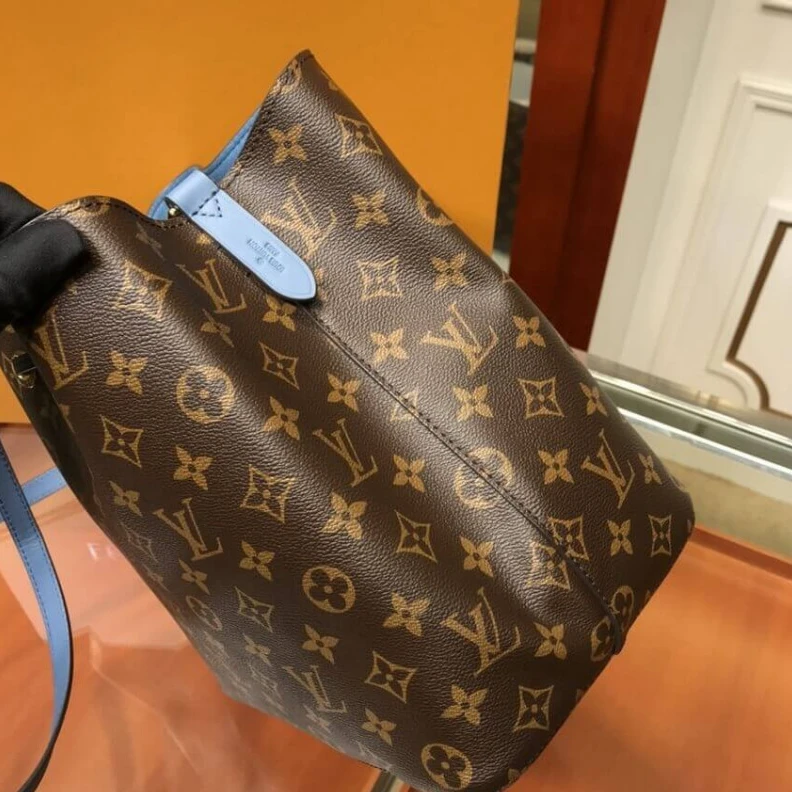 Replica bag Strap Dro Louis Vuitton Monogram Néonoé MM Blue