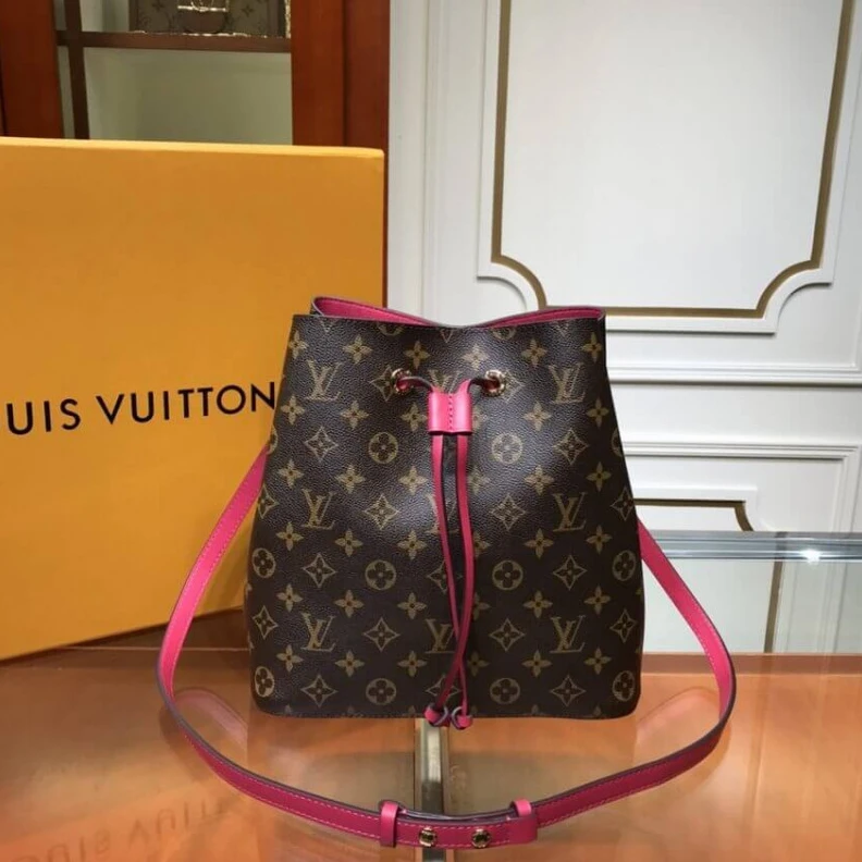 Monogram Louis Vuitton Monogram Néonoé MM Rosy