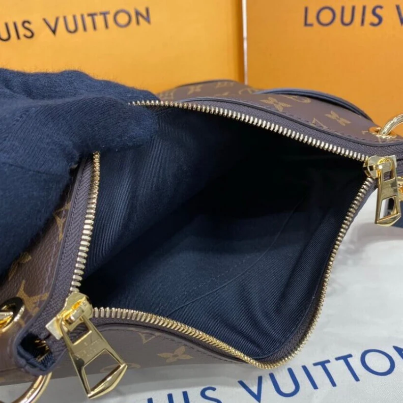 Mythick Inside fl Louis Vuitton Monogram Odeon MM Black