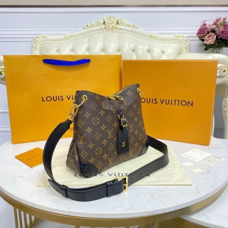 Replica bags lv 28 x 25 x Louis Vuitton Monogram Odeon PM Black