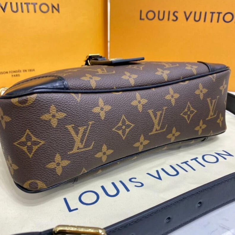 Replica bags lv 28 x 25 x Louis Vuitton Monogram Odeon PM Black