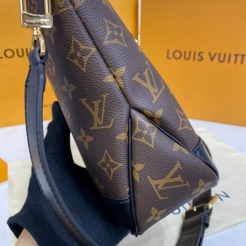Replica bags lv 28 x 25 x Louis Vuitton Monogram Odeon PM Black