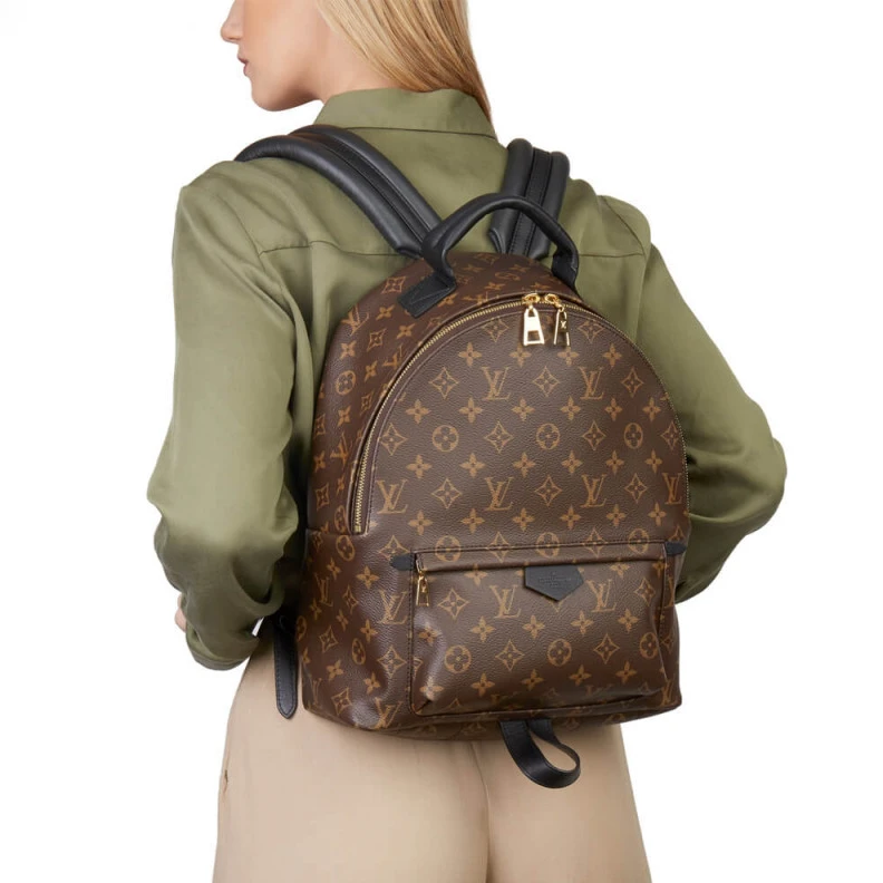 Mythick Goldcolor LV Monogram Palm Springs MM