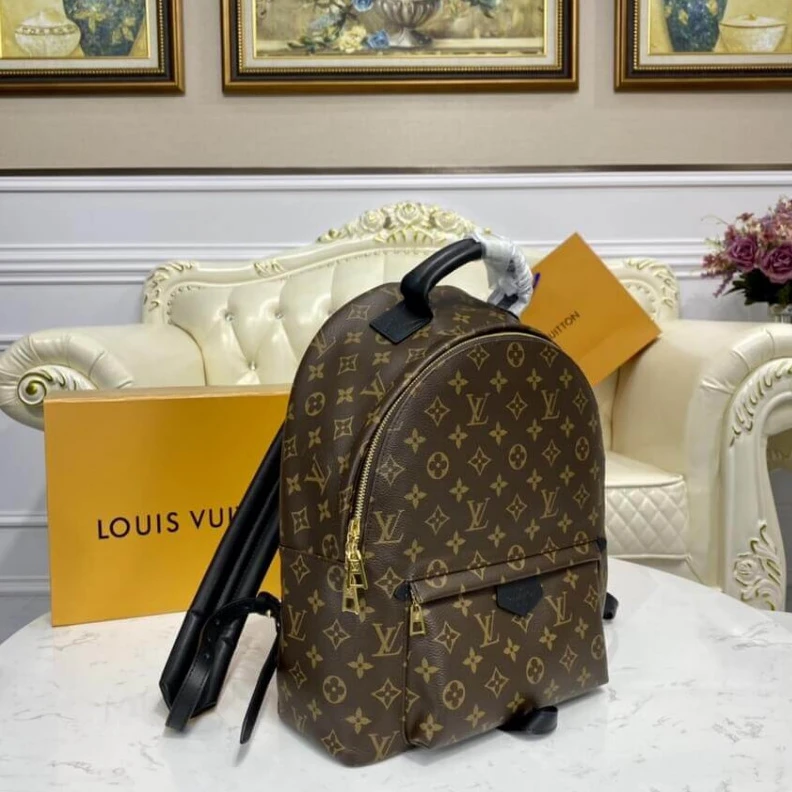 Mythick Goldcolor LV Monogram Palm Springs MM