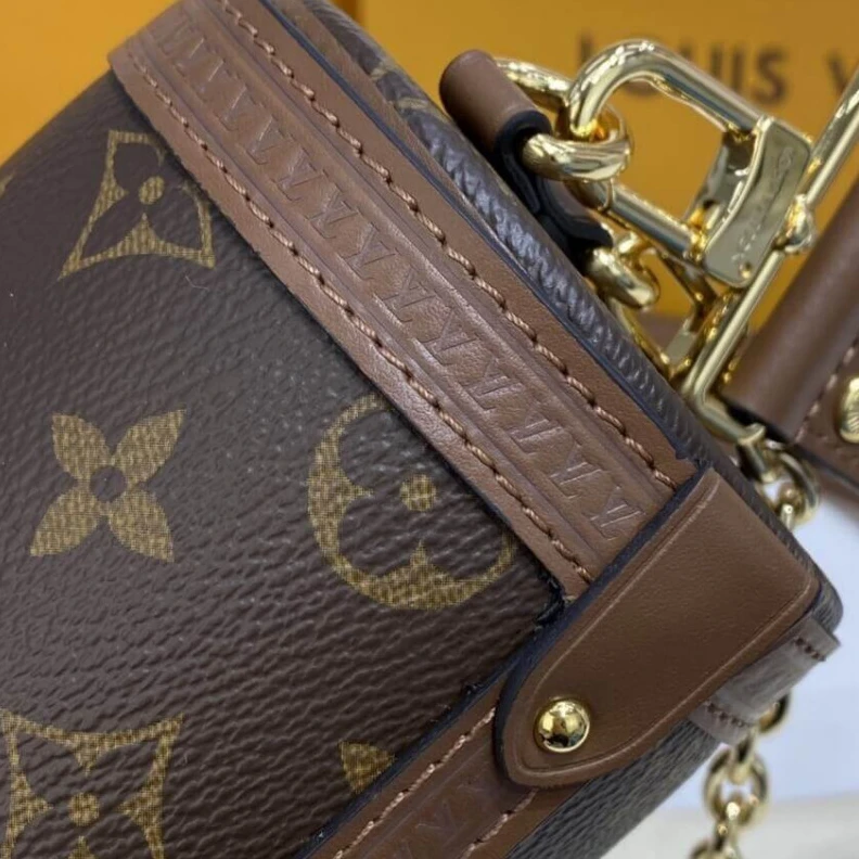 Lv belts replica Strap dro Louis Vuitton Monogram Papillon Trunk