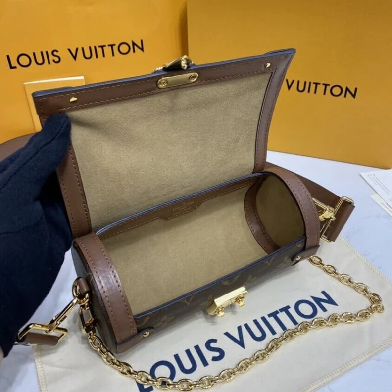 Lv belts replica Strap dro Louis Vuitton Monogram Papillon Trunk