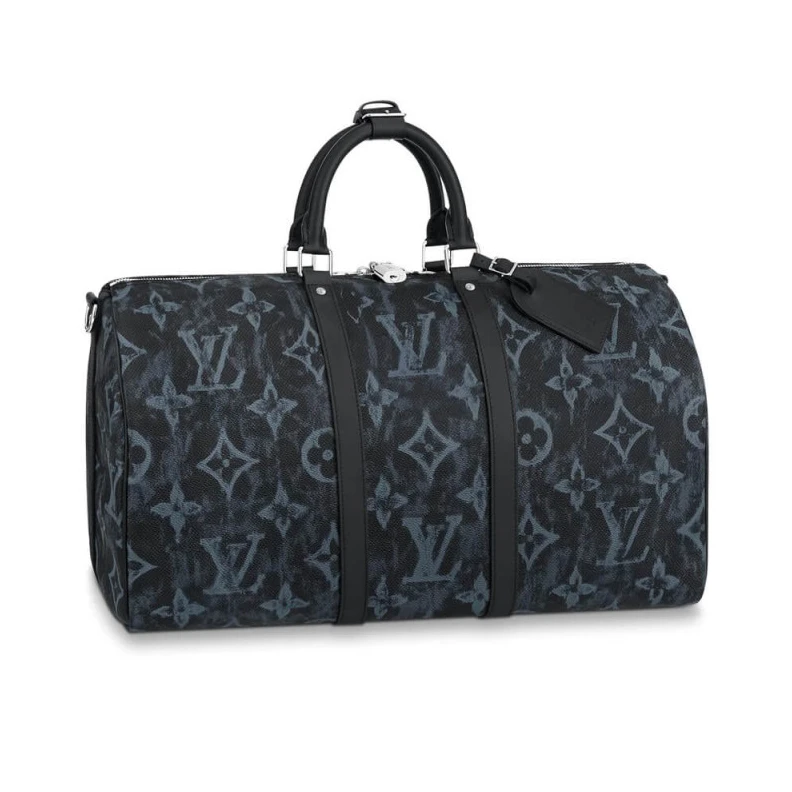 Strap: Re Louis Vuitton Monogram Pastel Keepall Bandouliere 50