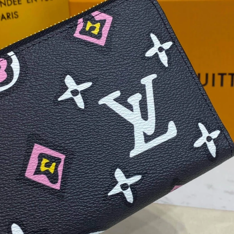 Mythick ru 2 inside Louis Vuitton Monogram Pattern Zippy Wallet Black