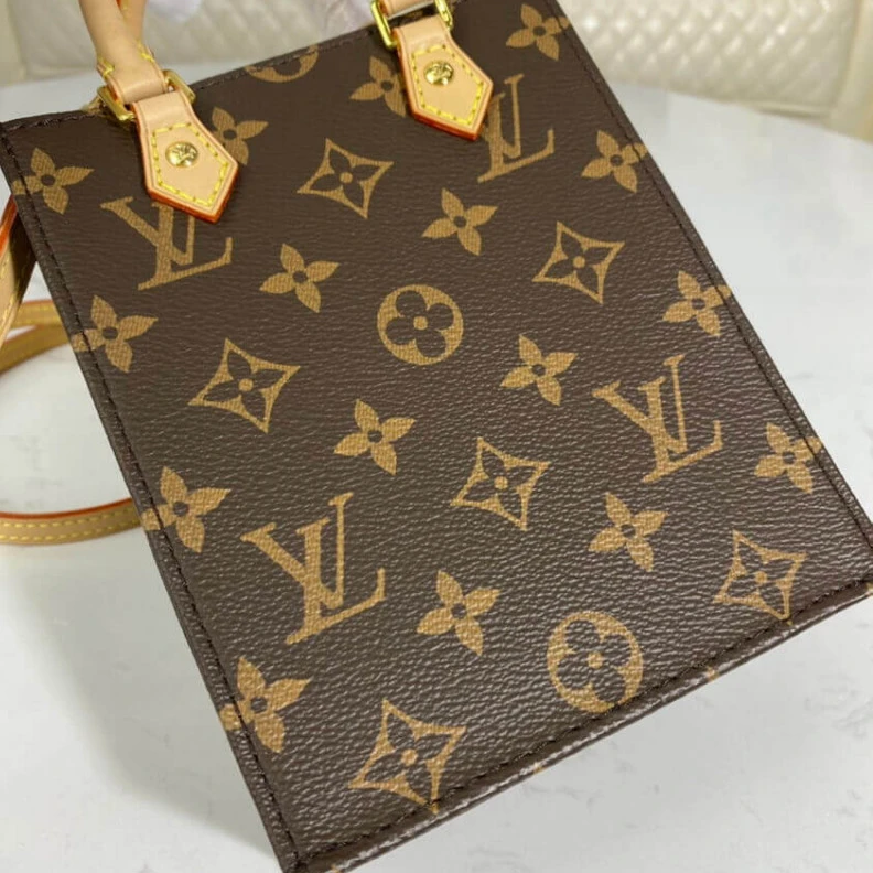 Louis vuitton locations Handle:Do Louis Vuitton Monogram Petit Sac Plat