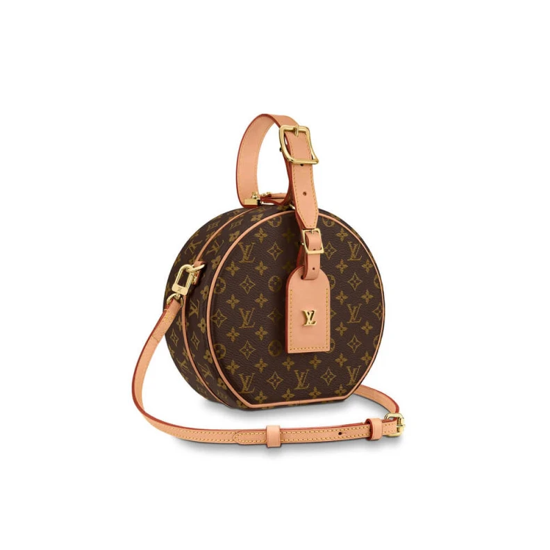Goldcolor Louis Vuitton Monogram Petite Boite Chapeau
