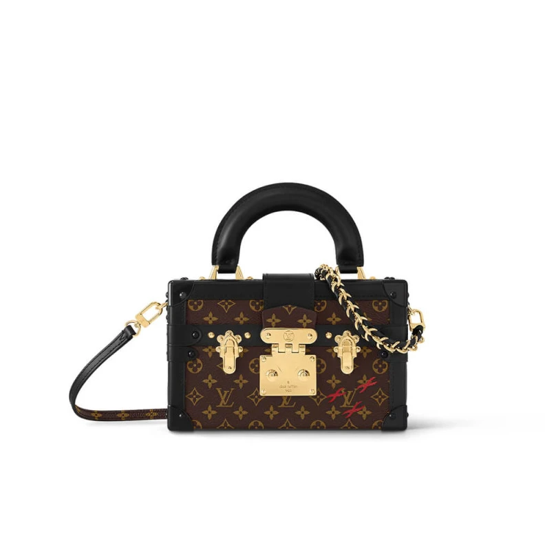 Magnetic Louis Vuitton Monogram Petite Malle Capitale