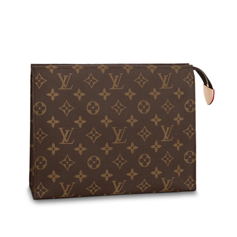 Washable LV Monogram Poche Toilette 26
