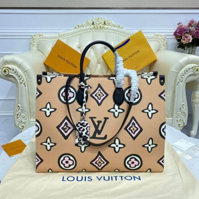Louis vuitton locations Handle: D Louis Vuitton Monogram Print Onthego GM Arizona