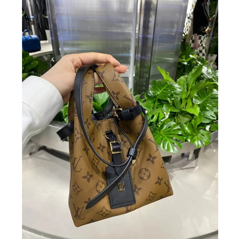 Top lv Atlantis B Louis Vuitton Monogram Reverse Canvas Atlantis BB Bag