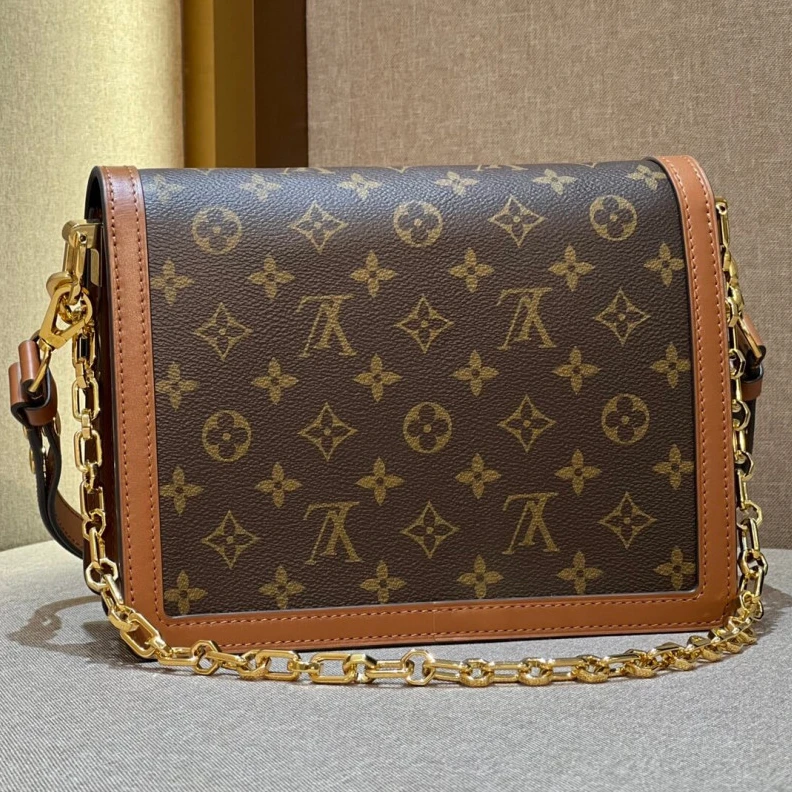 Mythick Inside ba LV Monogram Reverse Canvas Dauphine MM