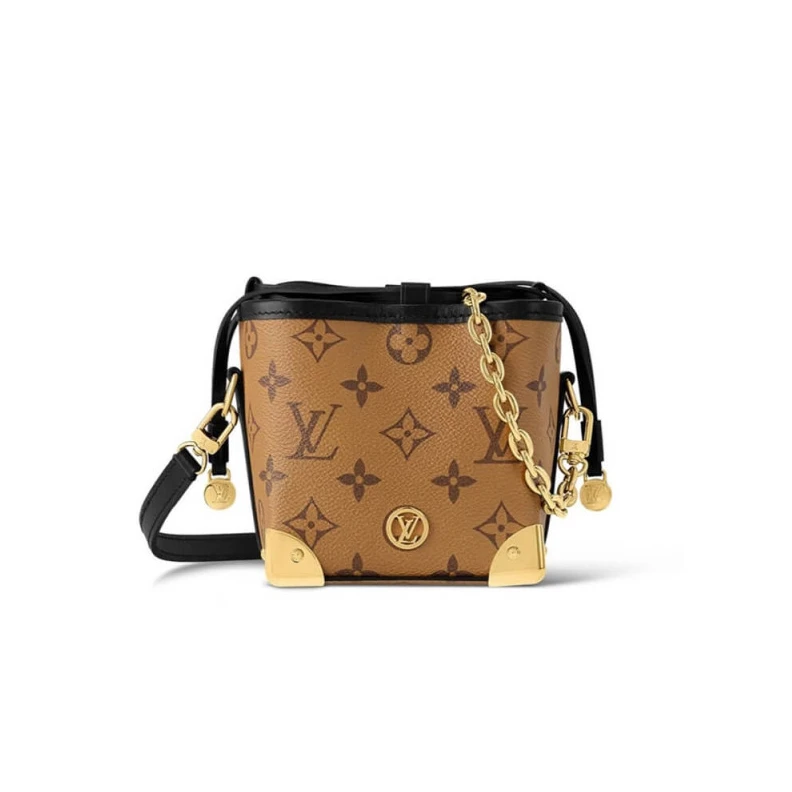 Trunk sty Louis Vuitton Monogram Reverse Canvas Noe Purse