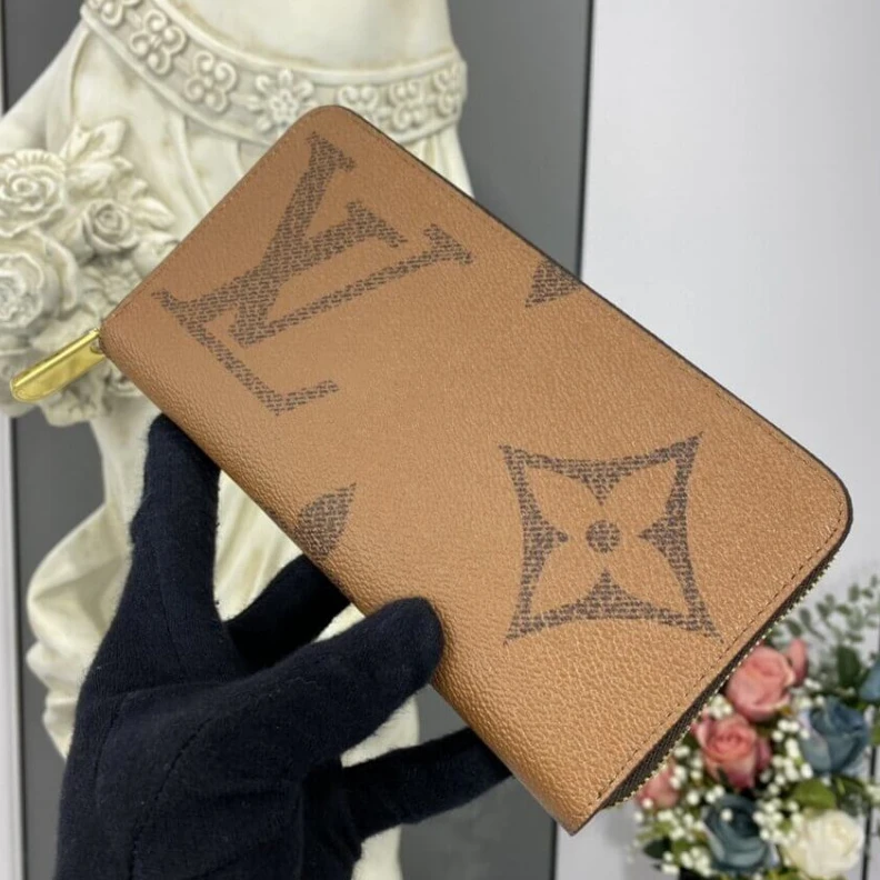 Mythick The Zippy Louis Vuitton Monogram Reverse Canvas Zippy Wallet