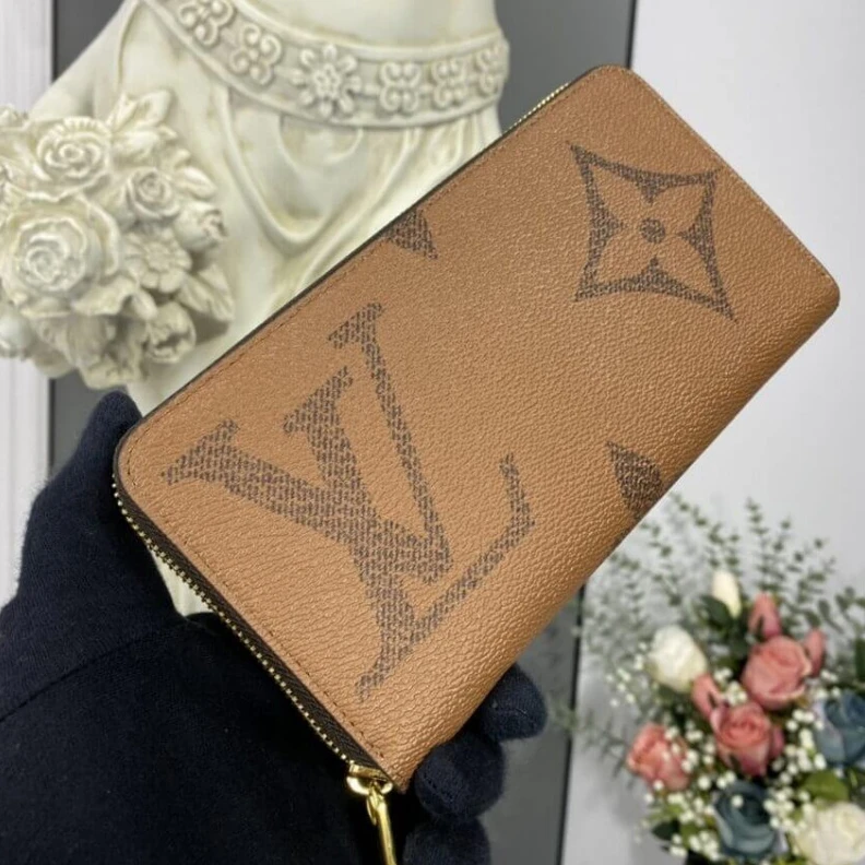 Mythick The Zippy Louis Vuitton Monogram Reverse Canvas Zippy Wallet