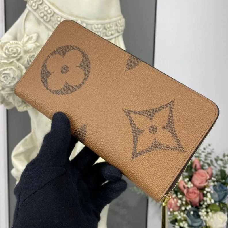 Mythick The Zippy Louis Vuitton Monogram Reverse Canvas Zippy Wallet