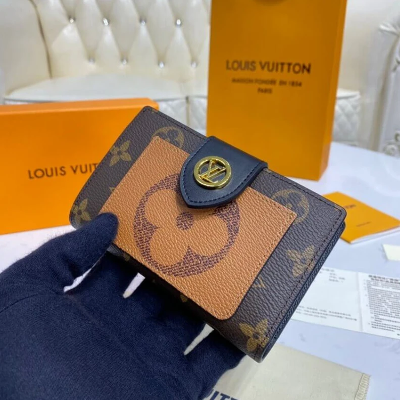 Replica bags Large zip Louis Vuitton Monogram Reverse Juliette Wallet