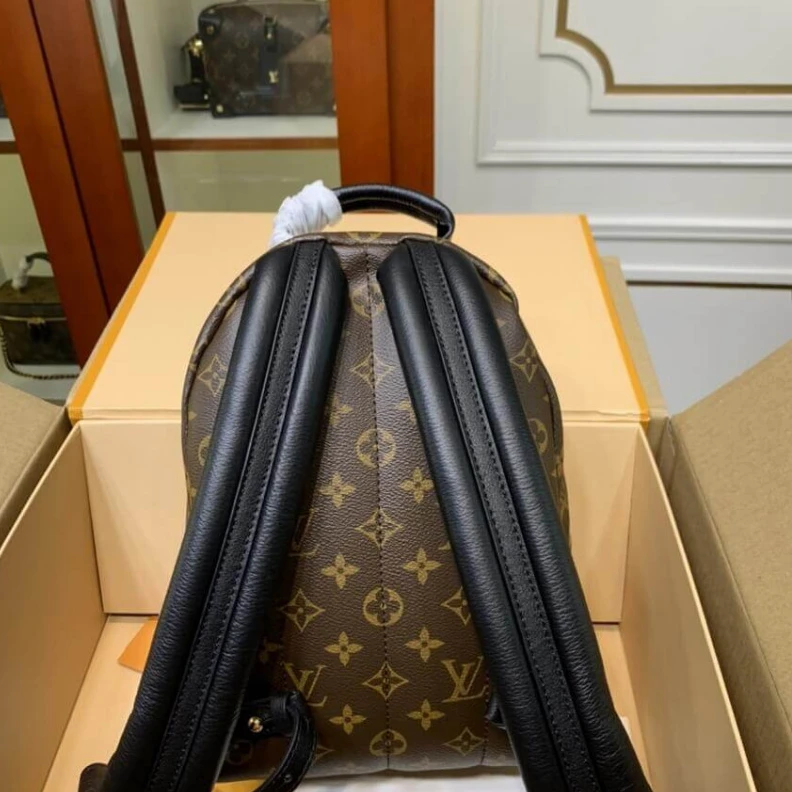 Lv belts replica Zip closu Louis Vuitton Monogram Reverse Palm Springs PM