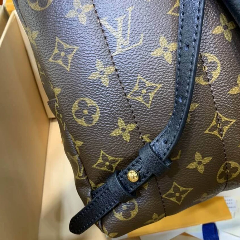 Lv belts replica Zip closu Louis Vuitton Monogram Reverse Palm Springs PM