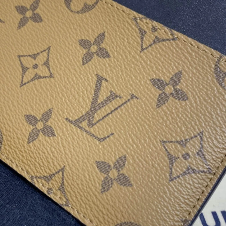 Top lv Inside co Louis Vuitton Monogram Reverse Slim Purse