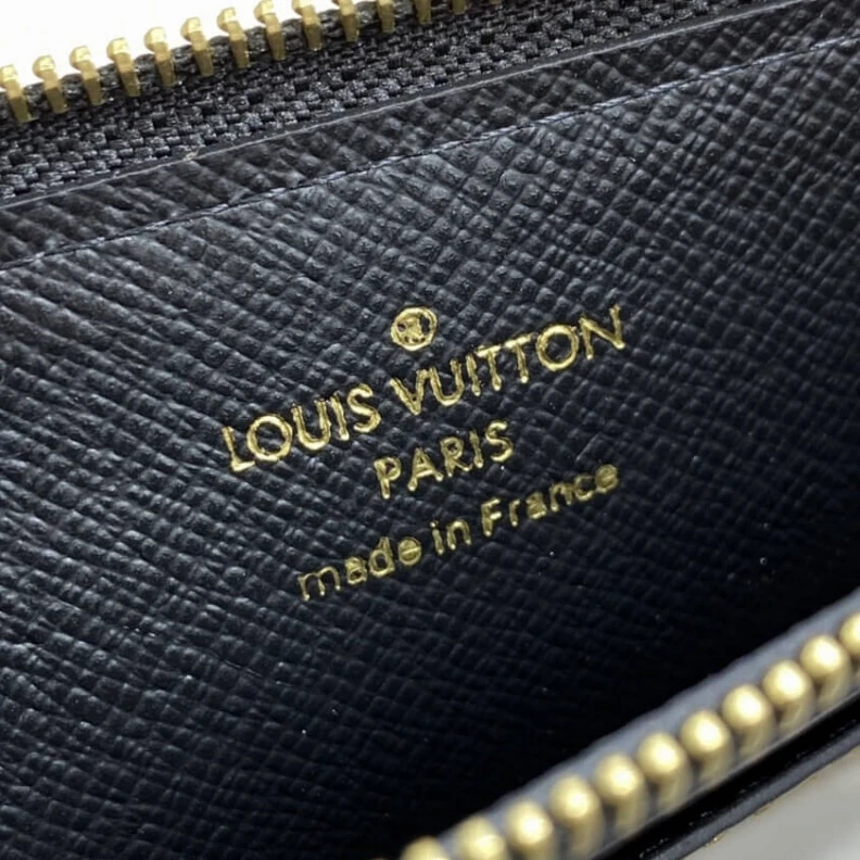 Top lv Inside co Louis Vuitton Monogram Reverse Slim Purse