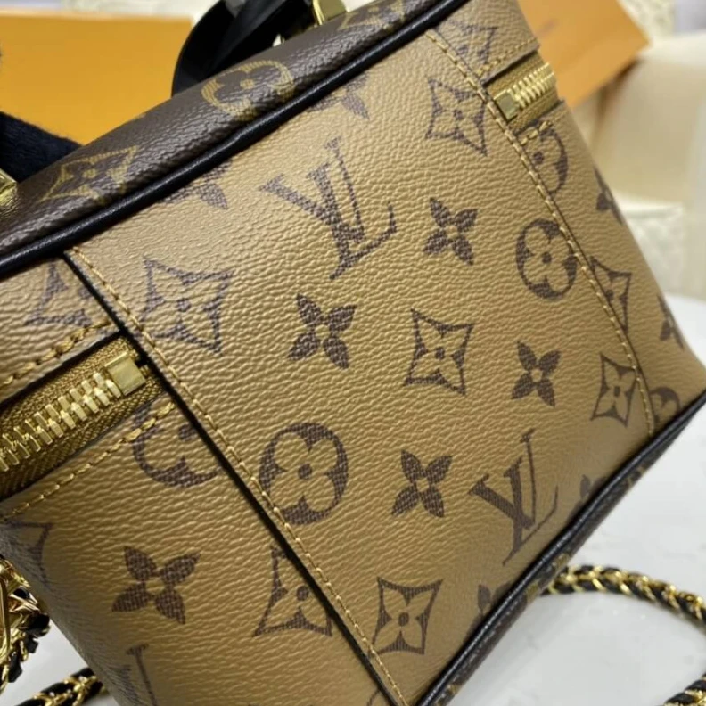 Lv belts replica For Spring LV Monogram Reverse Vanity PM