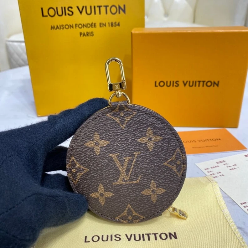 Replica bags lv Monogram Louis Vuitton Monogram Round Coin Purse