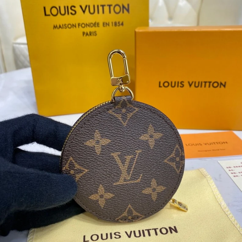 Replica bags Goldcolor Louis Vuitton Monogram Round Coin Purse