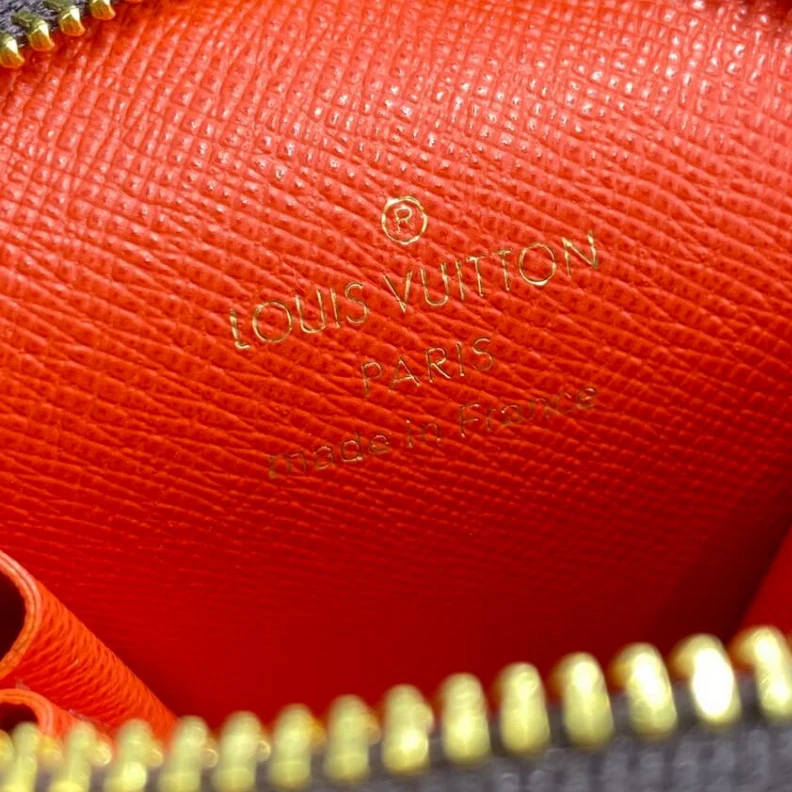 Replica bags Goldcolor Louis Vuitton Monogram Round Coin Purse