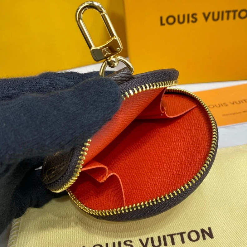 Replica bags Goldcolor Louis Vuitton Monogram Round Coin Purse