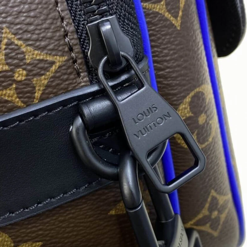 Mythick.ru Handle: S Louis Vuitton Monogram S Lock Messenger Bag Blue