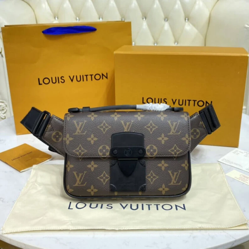 Louis vuitton locations Strap Dro Louis Vuitton Monogram S Lock Sling Bag