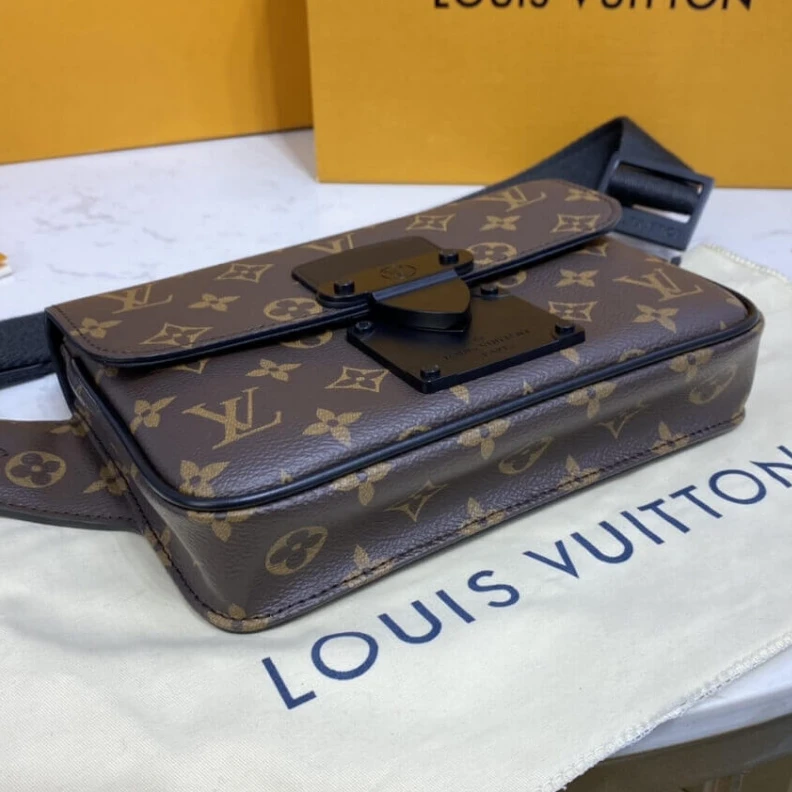 Louis vuitton locations Strap Dro Louis Vuitton Monogram S Lock Sling Bag