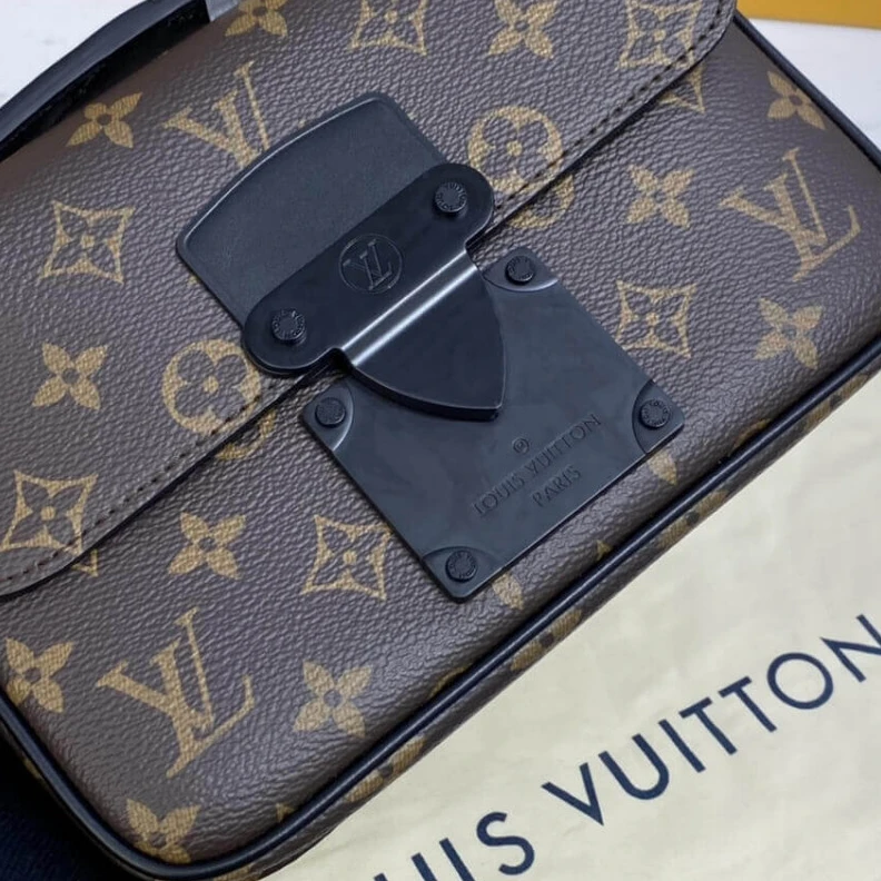 Louis vuitton locations Strap Dro Louis Vuitton Monogram S Lock Sling Bag
